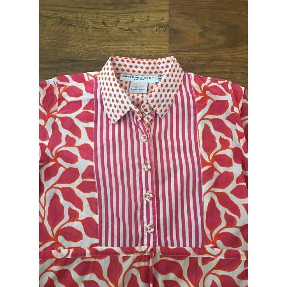 Gretchen Scott bib shirtdress - Picture 3 of 6